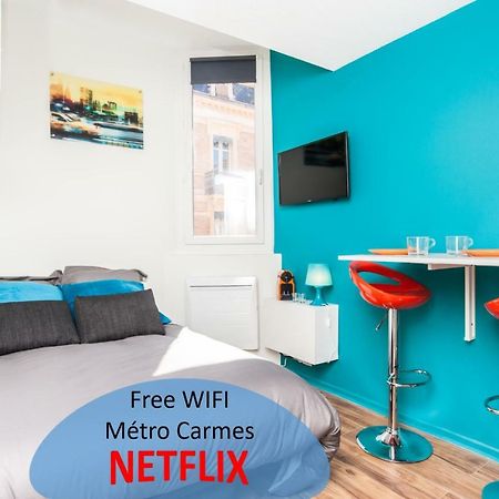 شقة تولوز  في Superbe Studio Cosy Metro Carmes المظهر الخارجي الصورة
